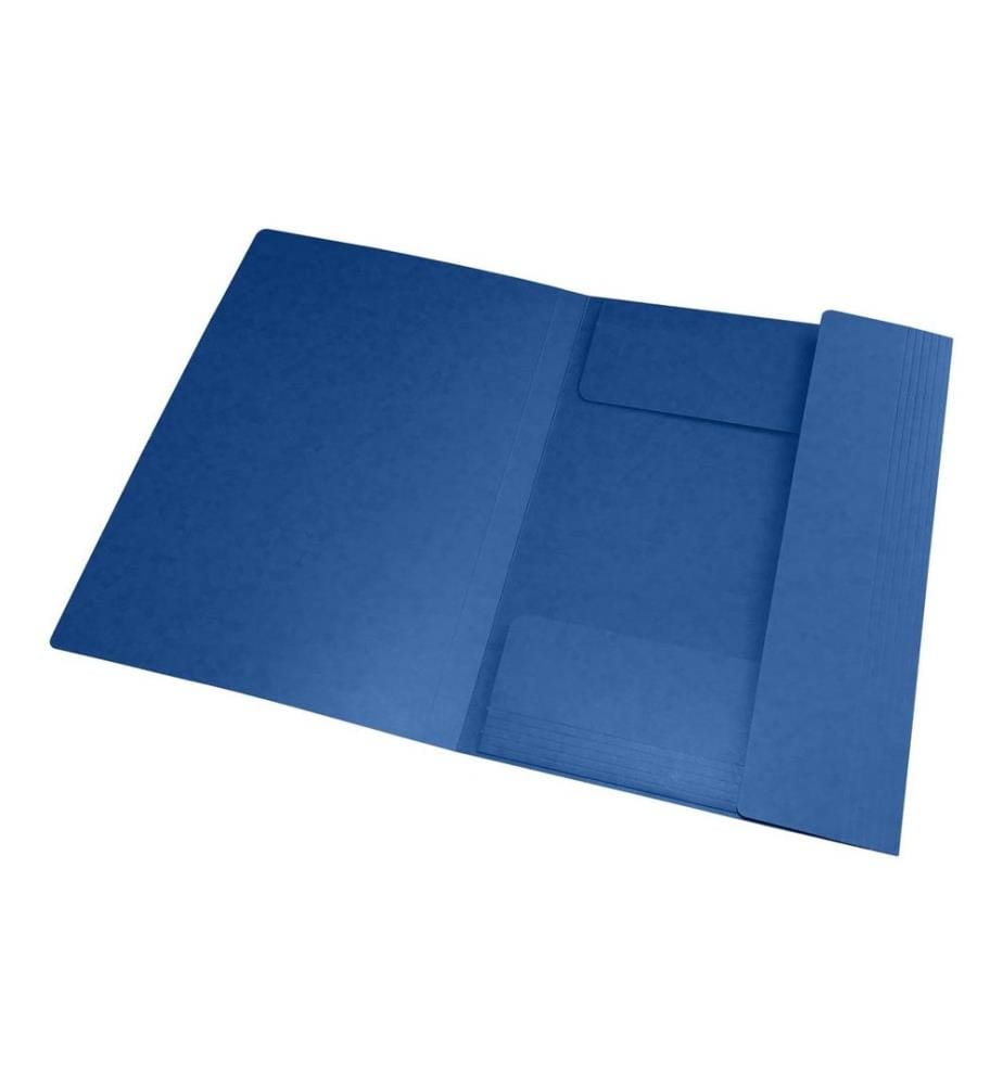 Oxford Gummibandmappe A4, Blau