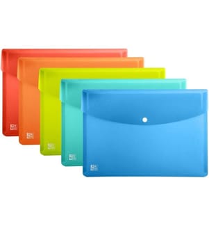Oxford Dokumentenmappe Sichtcouvert A4, assortiert