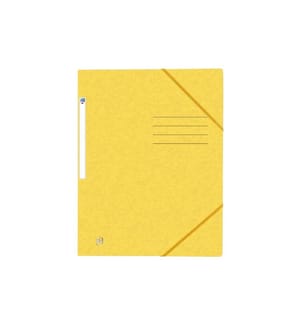 Oxford Gummibandmappe A4, Gelb