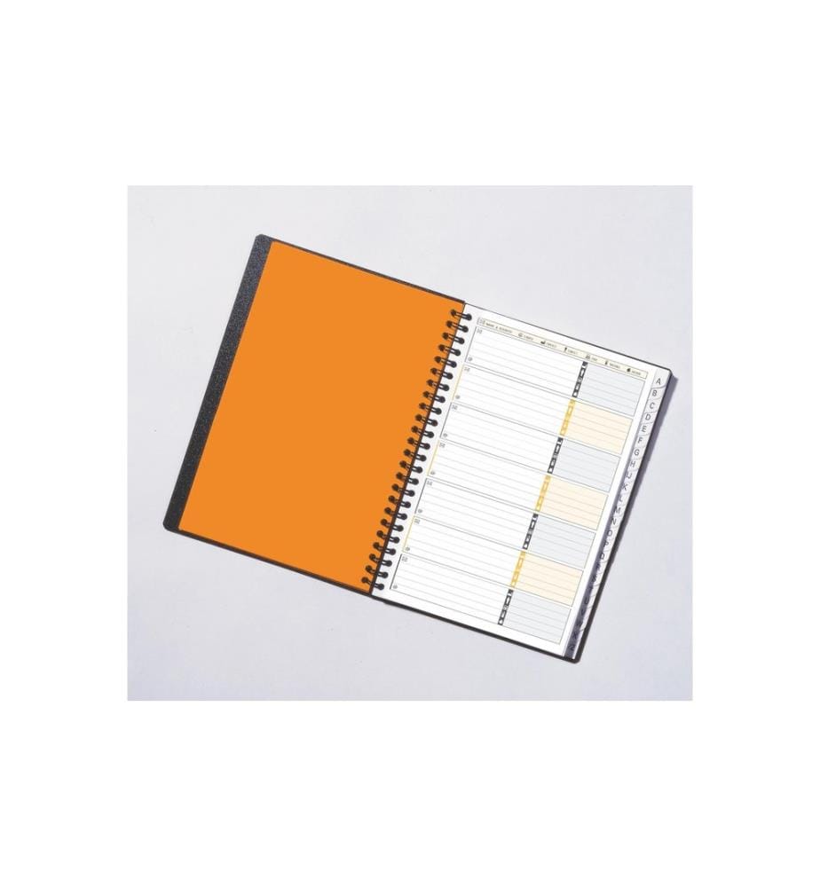Oxford Carnet d'adresses International, A5, À lignes, Gris