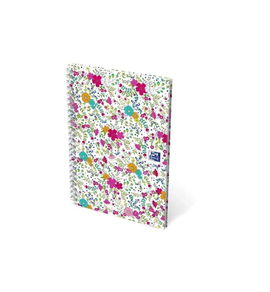 Oxford Bloc-notes GO Floral A5 ligné