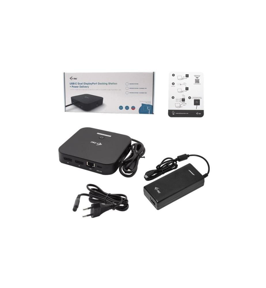 I-TEC - Dockingstation USB-C Dual 4K PD 100W inkl. Netzteil