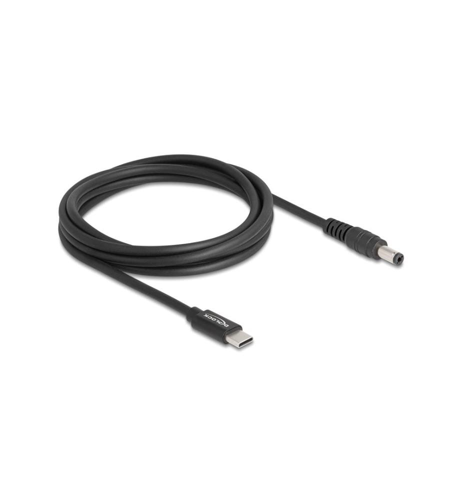 DELOCK - Ladekabel USB-C zu 5.5 x 2.1 mm Stecker 1.5 m