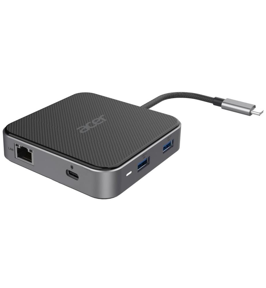 ACER - Dockingstation USB-C Dock Multi Display Hub 8K Dongle 7-in-1