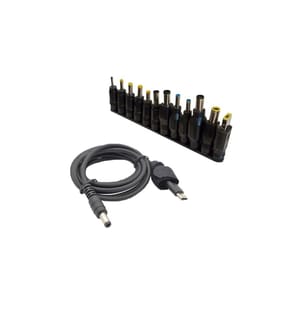 SunSlice - USB-C Kabel mit Adapter Set 100 cm 65W