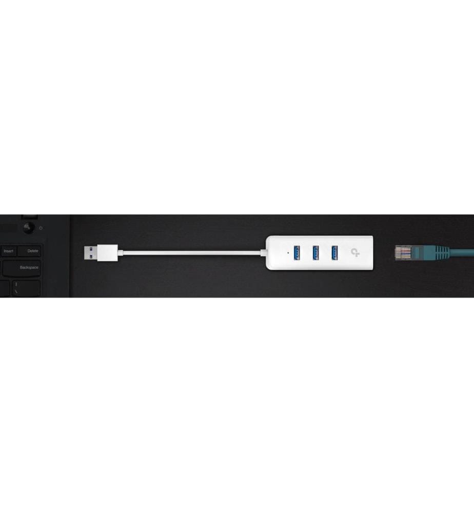 TP-LINK - Station d'accueil UE330 USB 3.0 + 3 ports HUB
