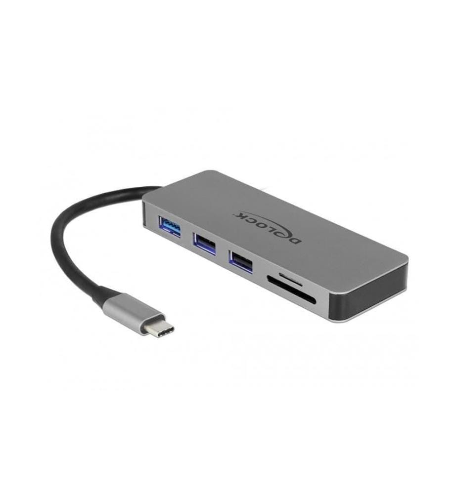 DELOCK - Dockingstation USB 3.1 Typ-C – HDMI/USB-A/USB-C/SD/PD 2.0