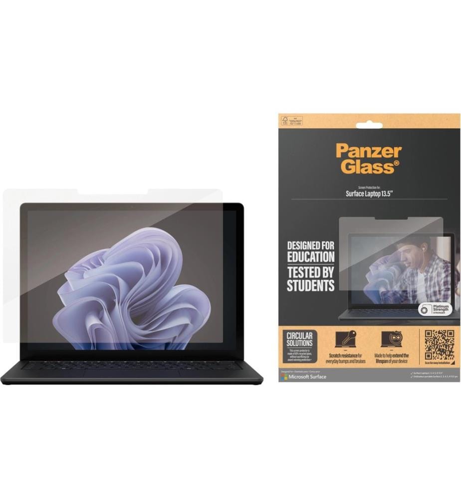 PANZERGLASS - Bildschirmfolie Surface Laptop 13.5 2 / 3 / 4 / 5 / 6
