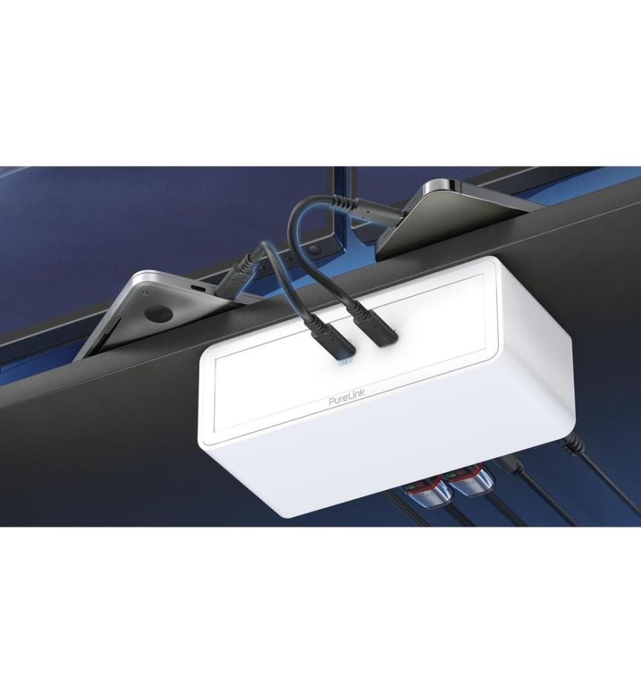 PURELINK - Station d'accueil Mediahub2 USB-C, Blanc