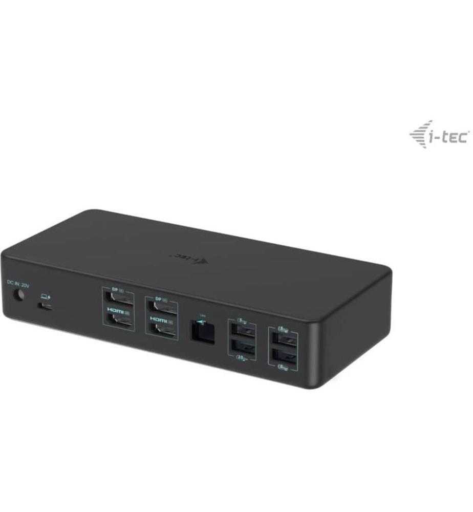 I-TEC - Dockingstation USB 3.0 / USB-C / TB 3 2x 4K Gen2 + PD 100 W