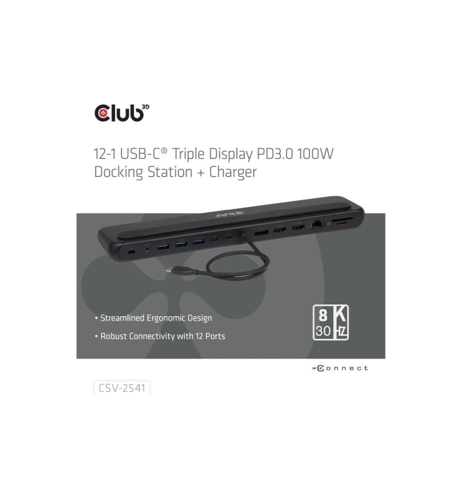 Club 3D - Station d'accueil CSV-2541