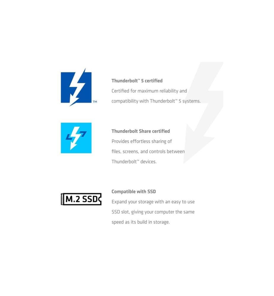 Club 3D - Station d'accueil Hub Thunderbolt 5 13-1 CSV-2562