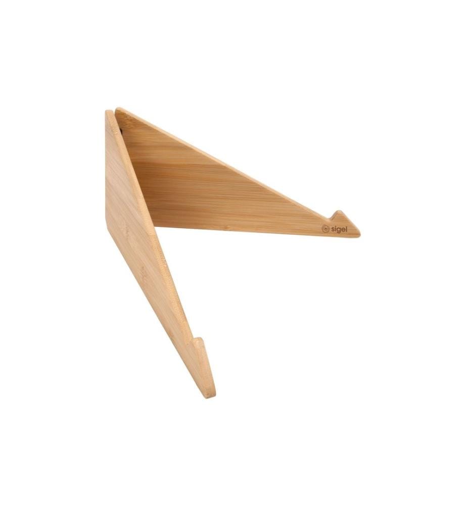 SIGEL - Supports d'ordinateur portable Eyestyle, Bambou, 600 x 145 x 8 mm