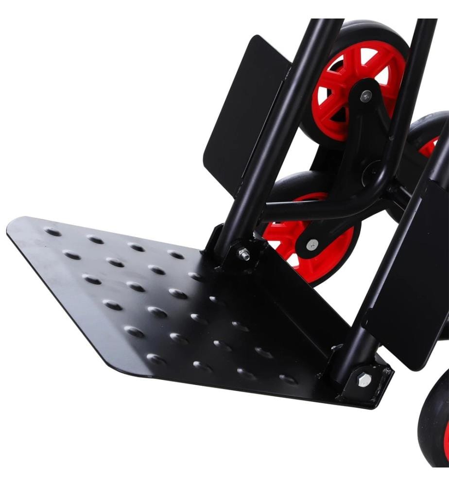 Stair climber sack truck foldable 150kg transport trolley