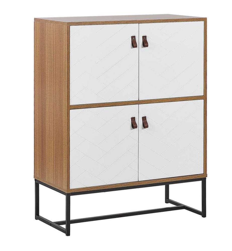Armadio NUEVA Marrone chiaro/Bianco