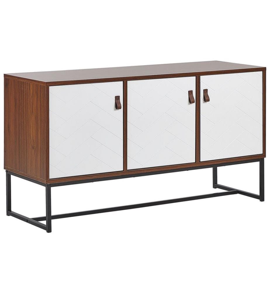 Armadio NUEVA Marrone scuro/Bianco