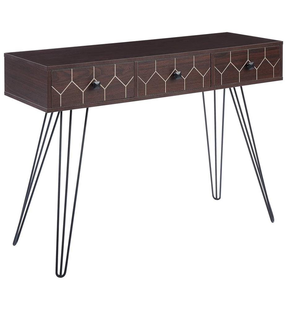 Console Table MALSALA Dark Brown