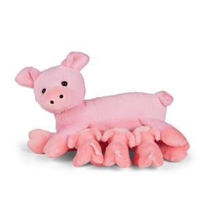 MAMANIMALS - Animal en peluche Mama Pig & Babies 25 cm