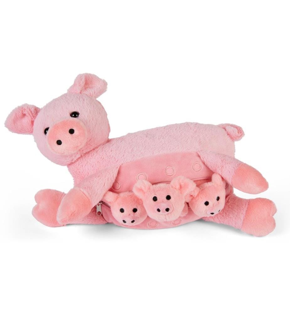 MAMANIMALS - Kuscheltier Mama Schwein & Babys 25 cm