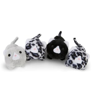 MAMANIMALS - Animal en peluche Bébés chats 4 pièces 9 cm