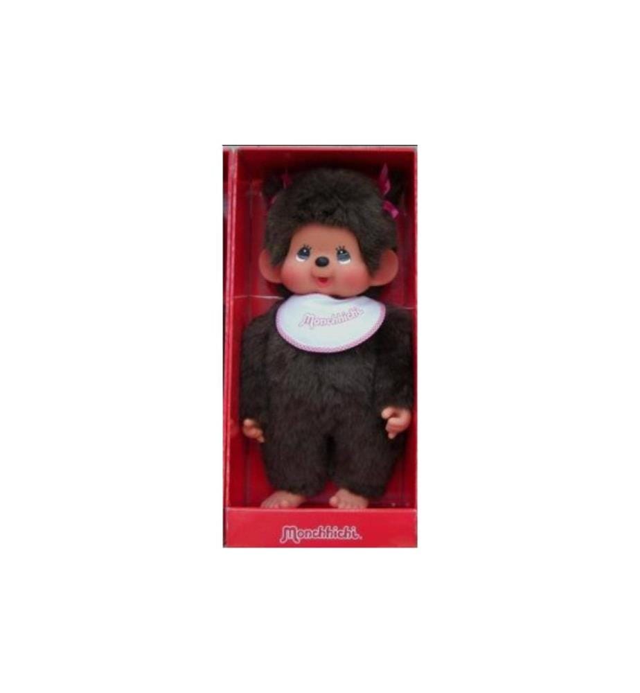 MONCHHICHI - Animal en peluche Classic Girl Pink 45 cm