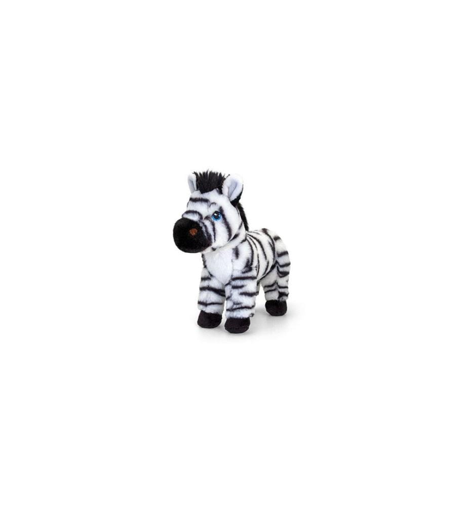 Keeleco - Animal en peluche Zebra 20 cm