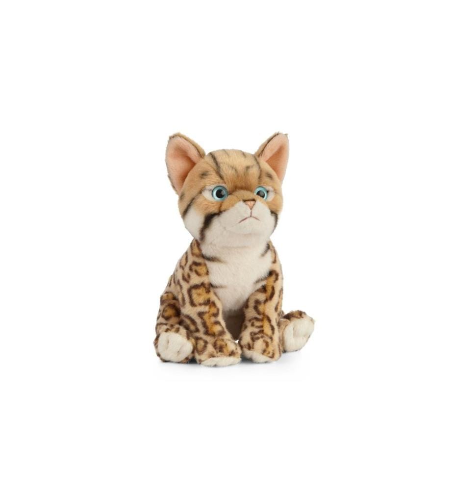 Living Nature - Peluche Chaton du Bengale 16 cm