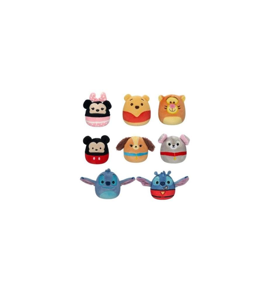 SQUISHMALLOWS - Peluche SQUISHMALLOWS - Disney Mini 6.5 cm assorti