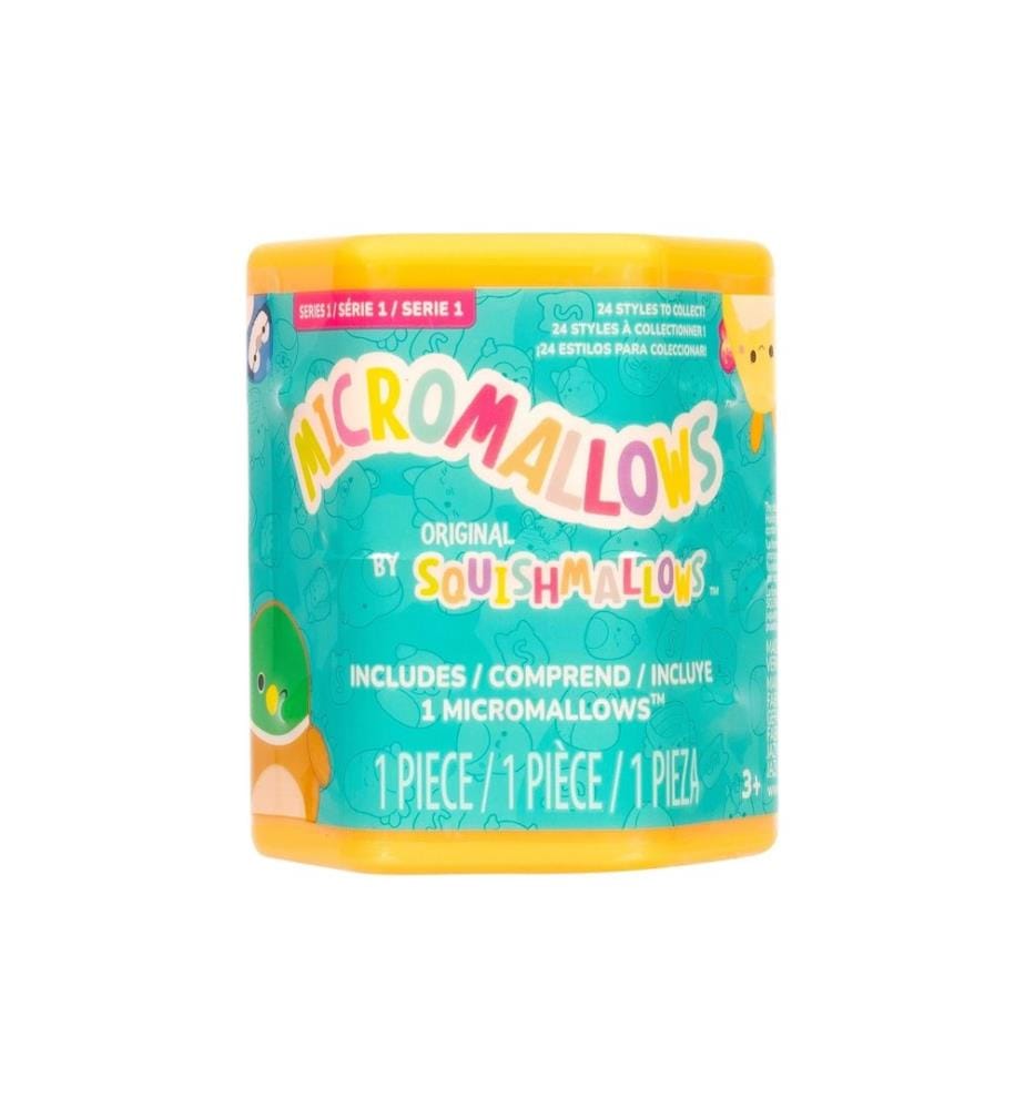 SQUISHMALLOWS - Peluche Micromallows 6.5 cm assorti