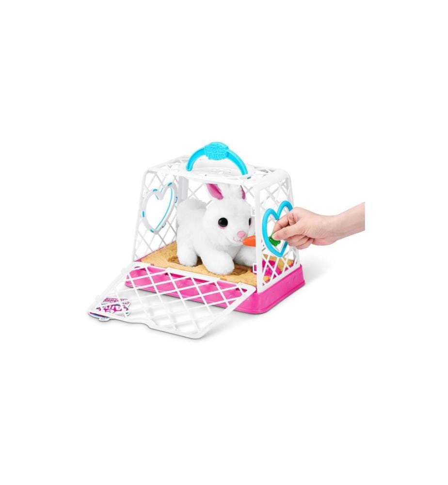 Zuru - Peluche Pets Alive Maman Lapin et Bébé Surprise assorti