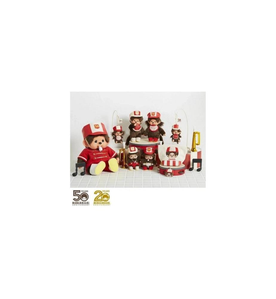MONCHHICHI - Peluche Lets Parade Boy 20 cm