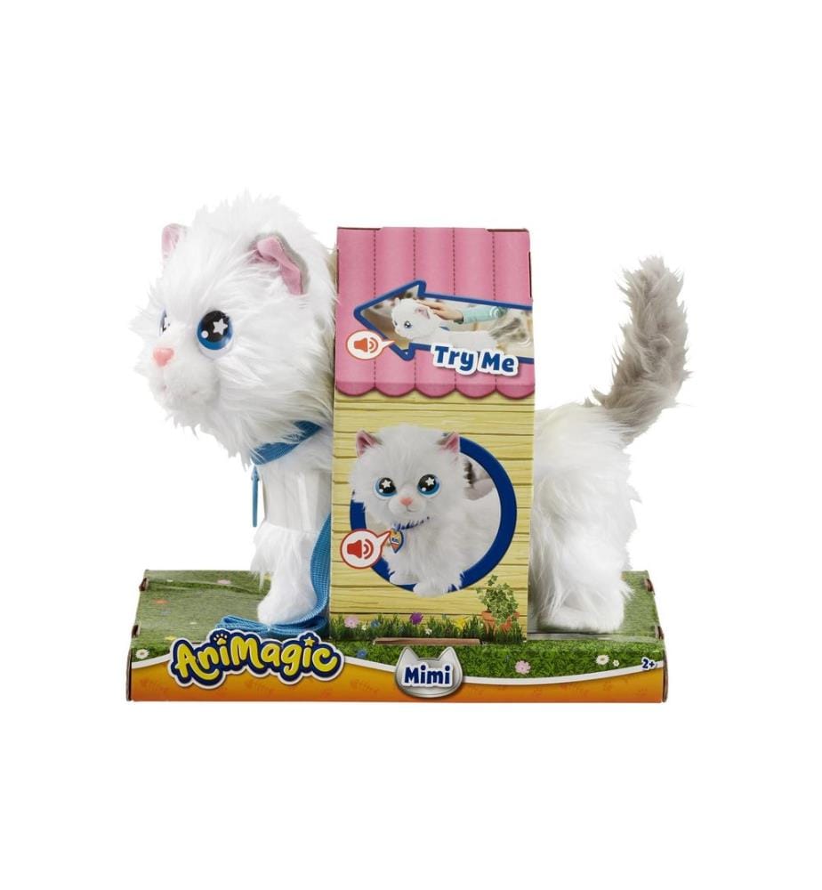Max Bersinger - Peluche fonctionnelle Animagic Mimi Cat