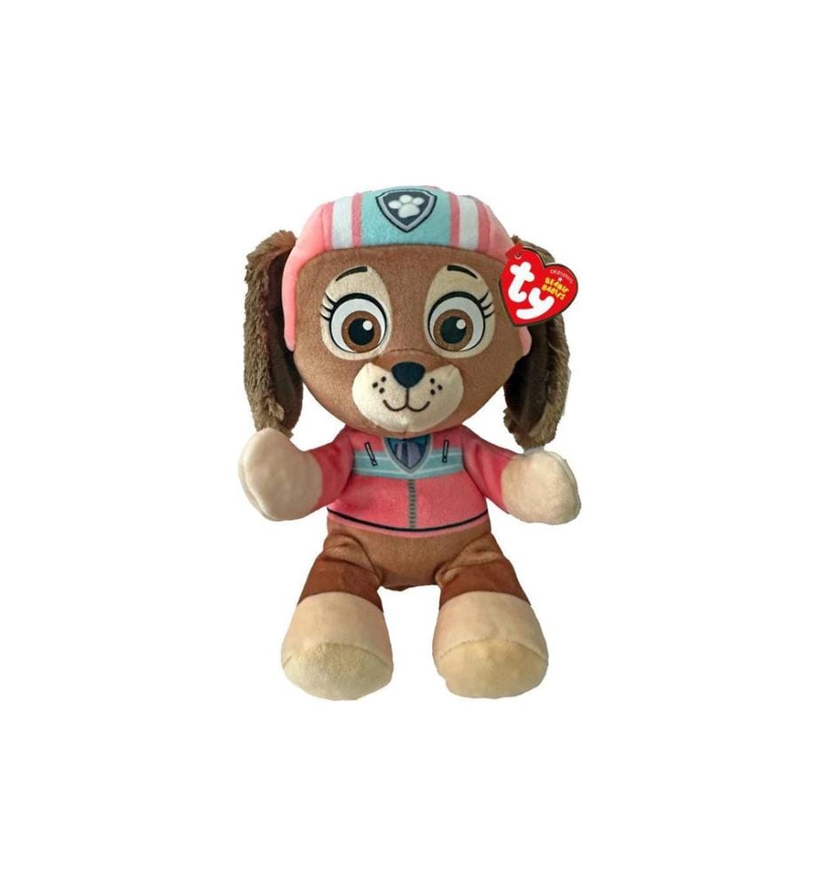 Ty - Peluche Paw Patrol LiberTy - 20 cm, Brun, Rose