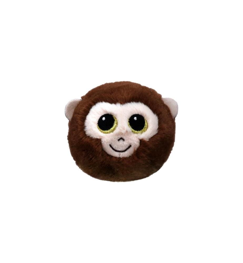Ty - Peluche Beanie Bouncers Banana 10 cm, Brun