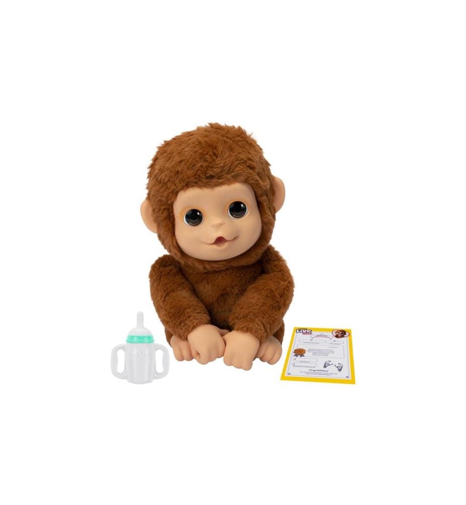 MOOSE - Peluche Baby Monkey Little Live Pets, 30 cm