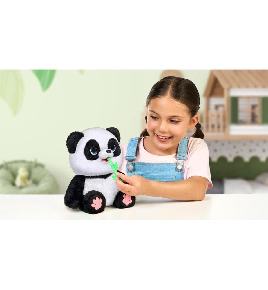 MOOSE - Peluche fonctionnelle Mon bébé panda Little Live Pets