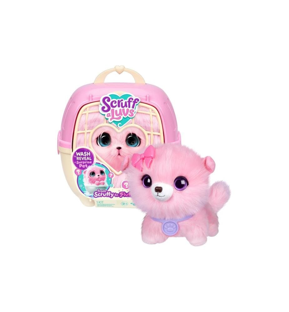 MOOSE - Peluche Scruff-A-Luvs Pet rose Little, Live Pets, animal surprise,