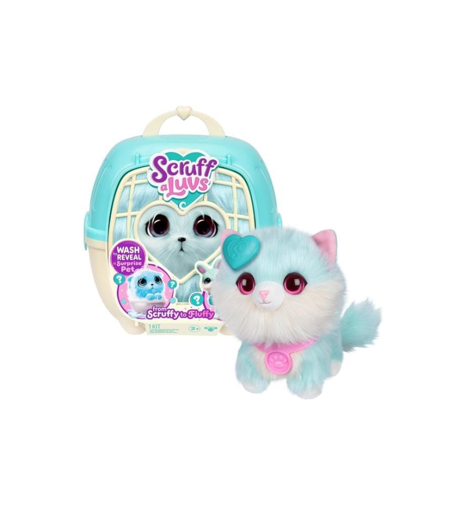 MOOSE - Peluche Scruff-A-Luvs Pet bleu Little, 22 cm