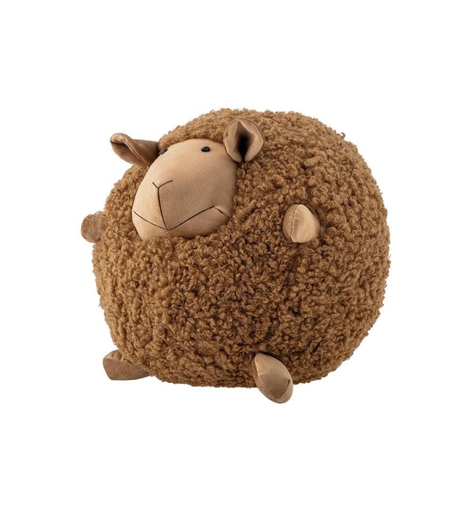 Bloomingville - Peluche Mouton Rubert Brun