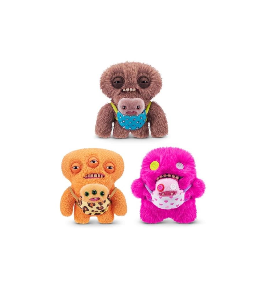 Zuru - Peluche Fuggler – Mini Rascals 9 assorti