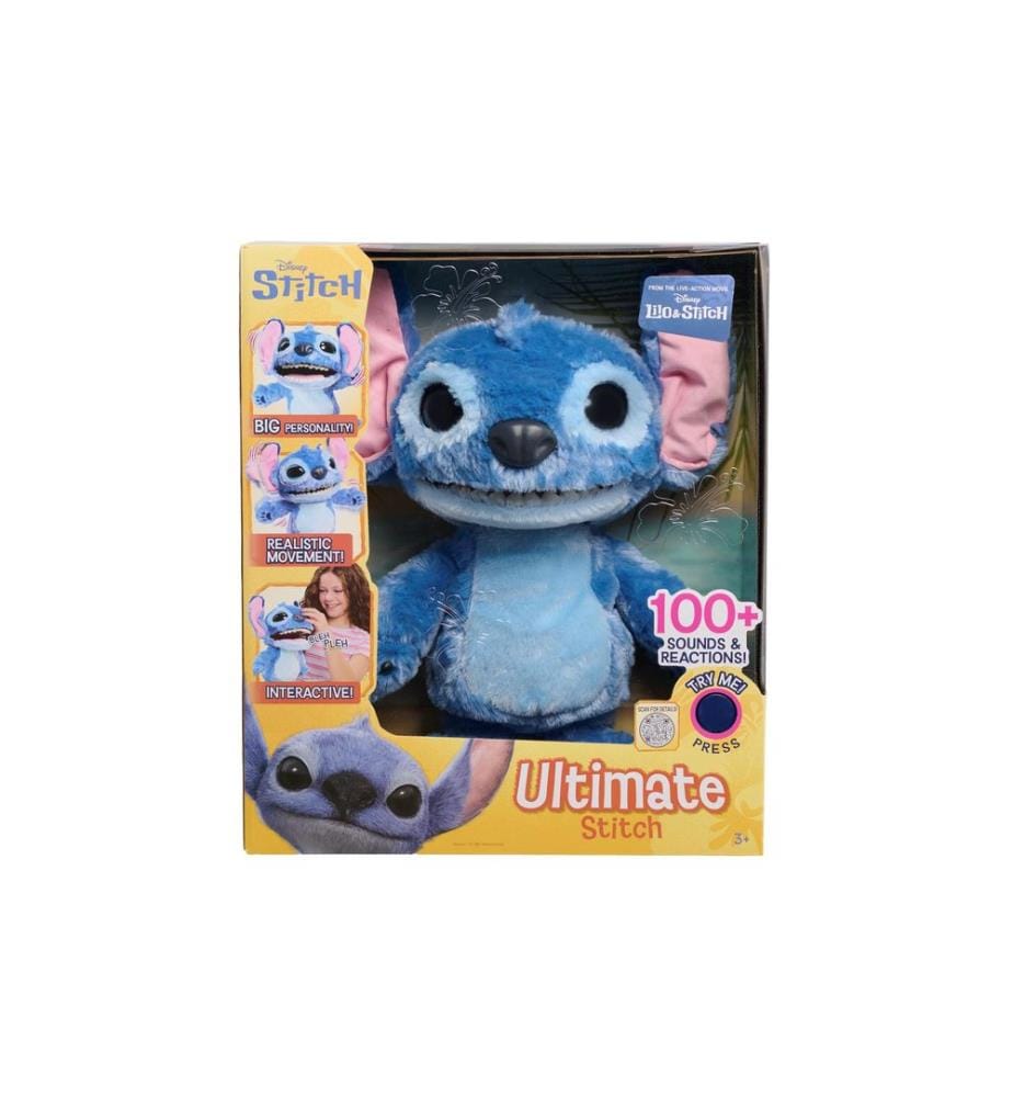 Stitch - Peluche fonctionnelle Disney Ultimate Stitch - Li.Action 43 cm
