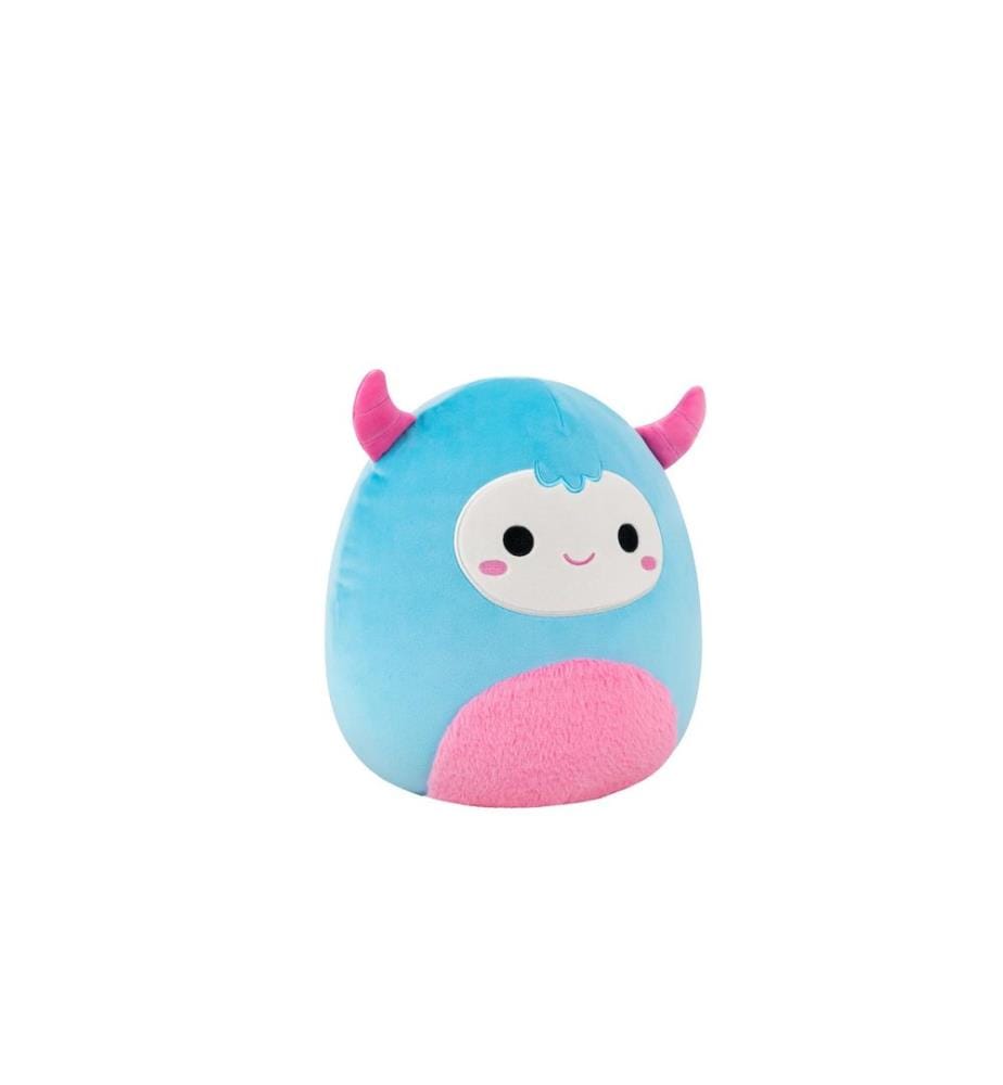 SQUISHMALLOWS - Peluche ventre bleu du yéti 30 cm