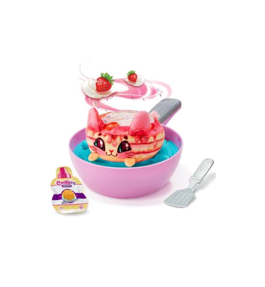 MOOSE - Peluche fonctionnelle Cookeez Makery Pancake triple ass.