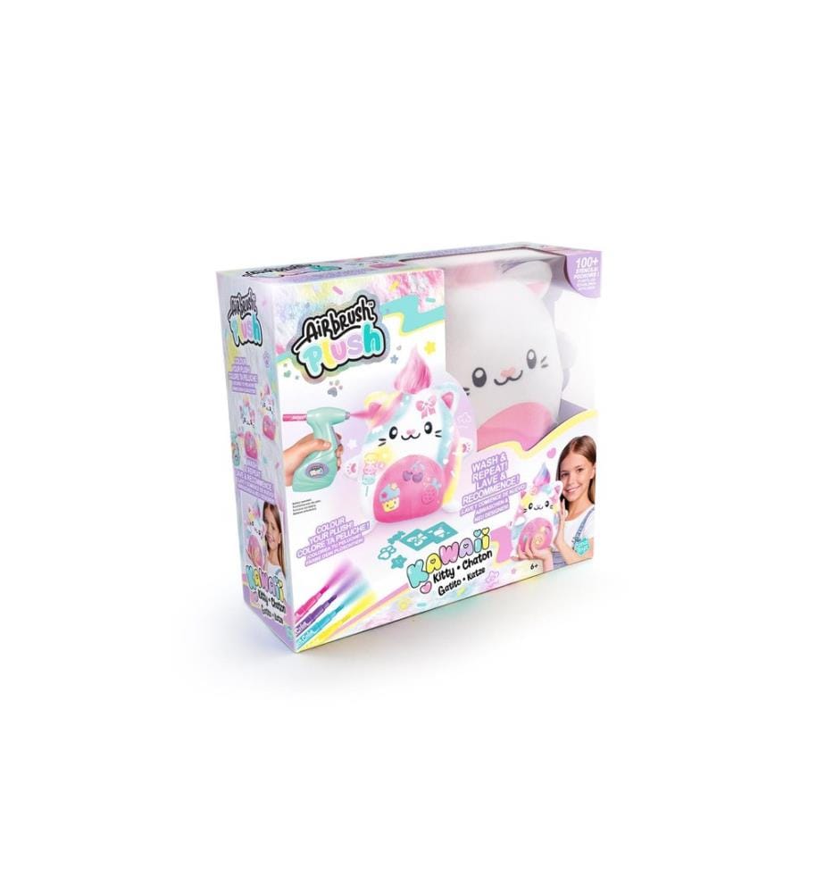 Canal Toys - Airbrush Plush Kawaii Kitty 32 cm