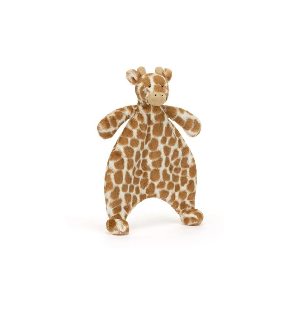 Jellycat - Kuscheltier Schüchterne Giraffen-Decke Braun, 27 cm
