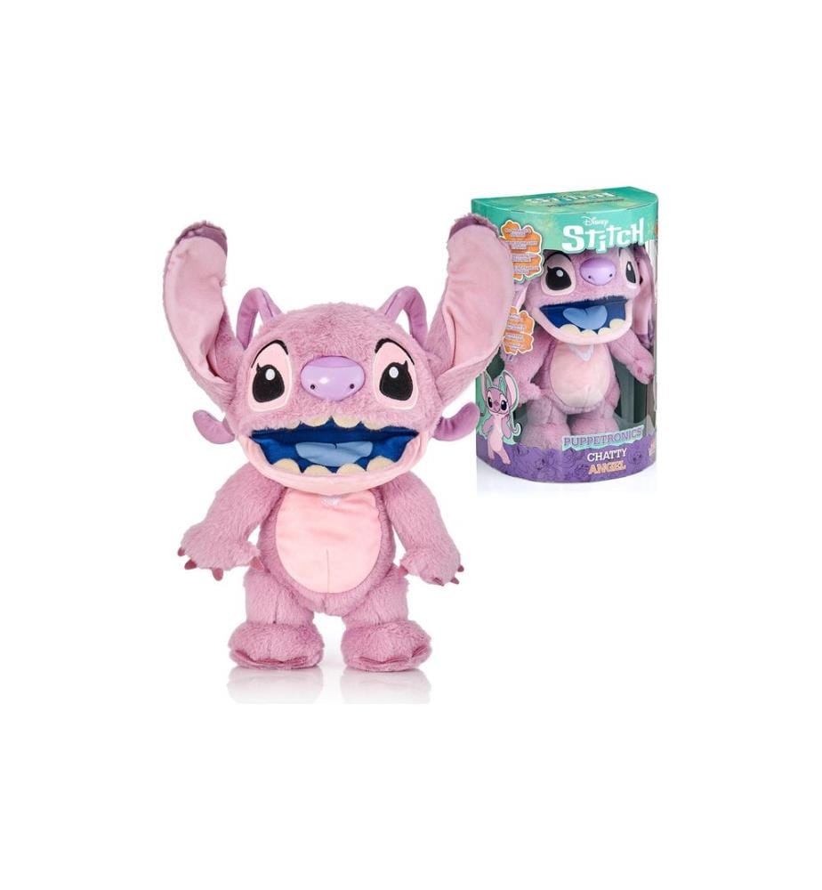 Stitch - Peluche fonctionnelle Chatty Angel 30 cm, Assorti