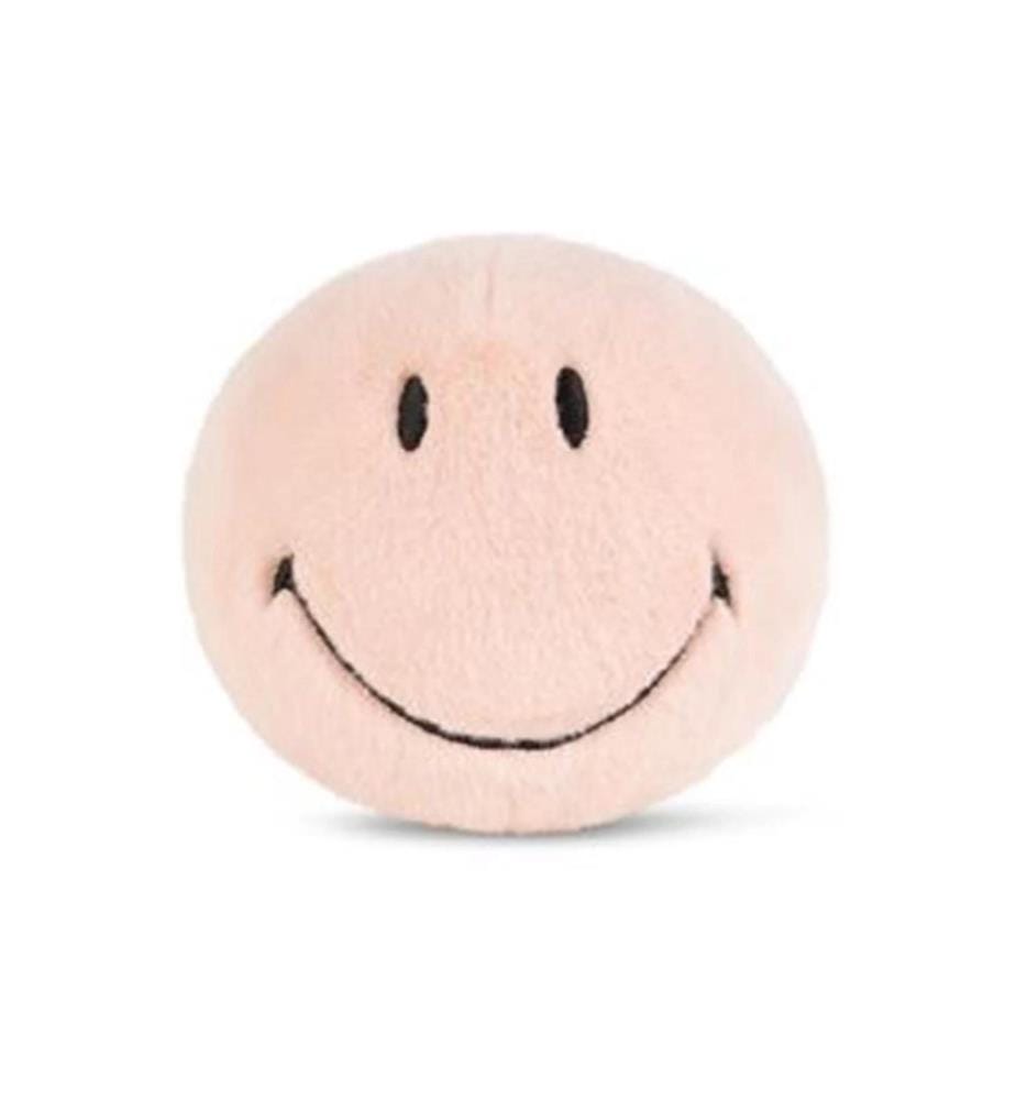 Bon Ton Toys - Peluche Smiley ECO Fuzzy rose 13 cm