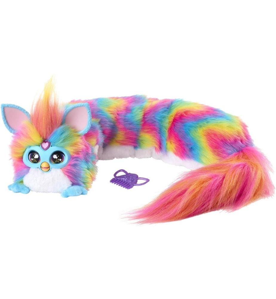 Furby - Peluche DJ Furby - Arc-en-ciel peluche interactive