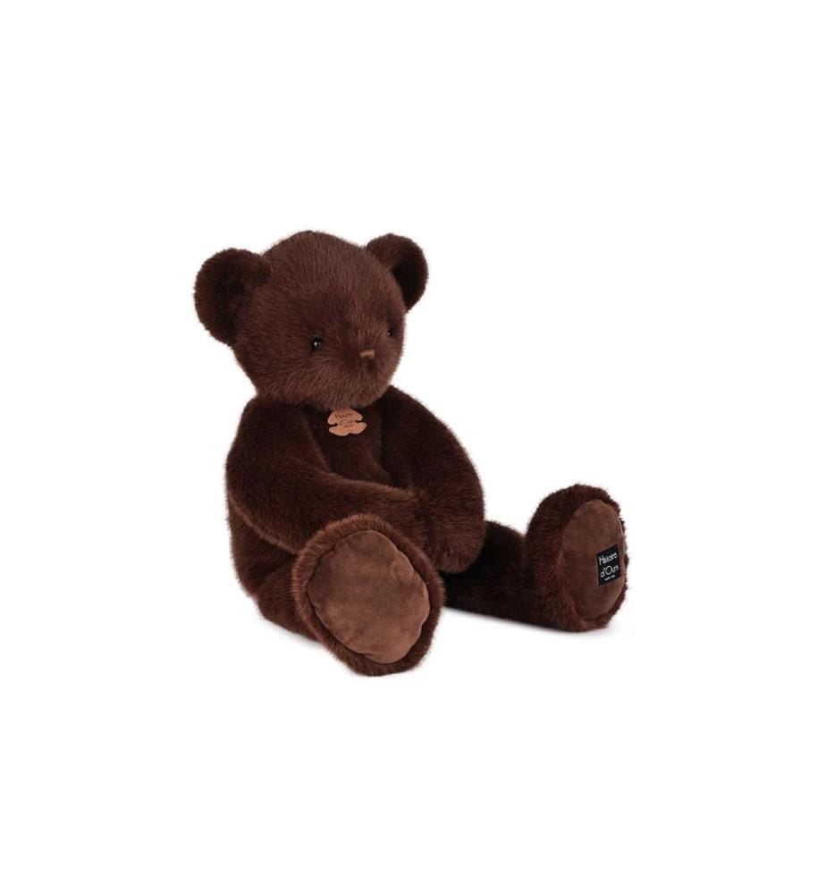 DOUDOU ET COMPAGNIE - Ours Clémentin 60 cm, brun chocolat