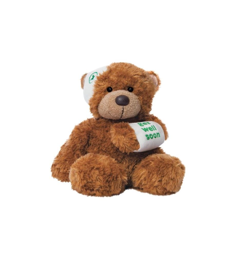 AURORA - Peluche Bonnie Brown Get Well Soon 16 cm